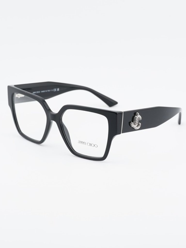 Jimmy Choo Jc3032b 5000 Eyeglasses Black 55mm Square Frame